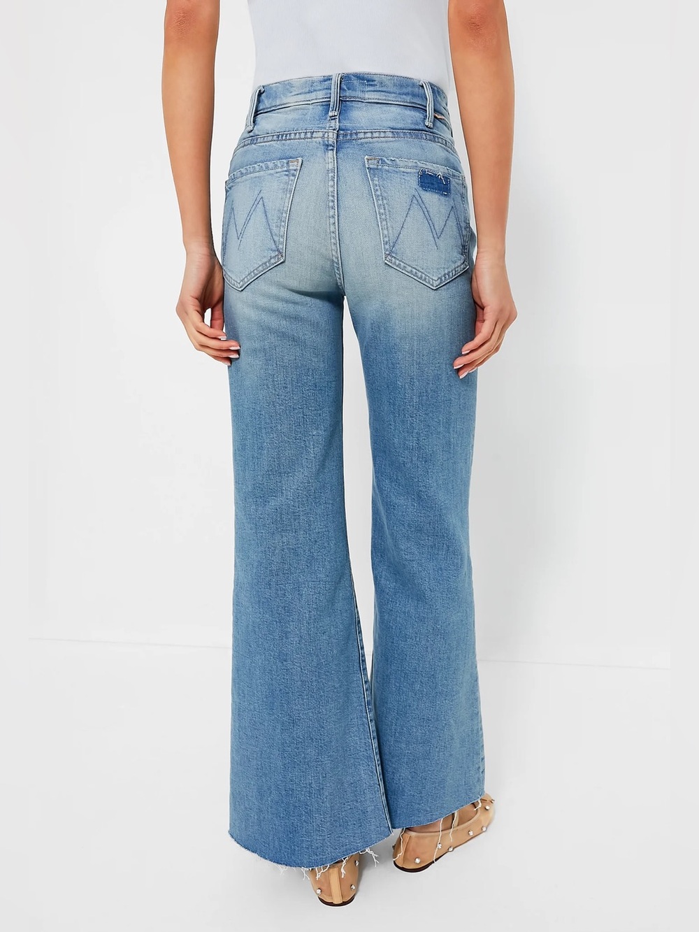 MOTHER Hustler Roller Fray Jeans in I Confess 25